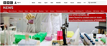 Ein Labor in Kent entdeckt illegale Substanzen in der "Mehrheit" der getesteten CBD-Produkte