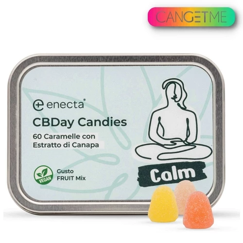 Enecta CBD-Gummibonbons zur Abwehr von Stress und Ängsten 60 pcs