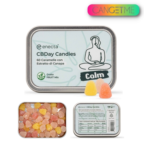 Enecta CBD gummies to fend off stress and anxiety 60 pcs
