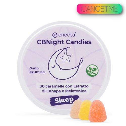 Enecta CBD Gummies with CBD and melatonin 30 pcs